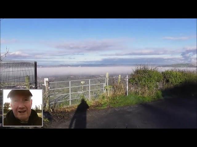 Sea of Mist Middle Braniel Rd Views Over Belfast & Hip Replacement Rant