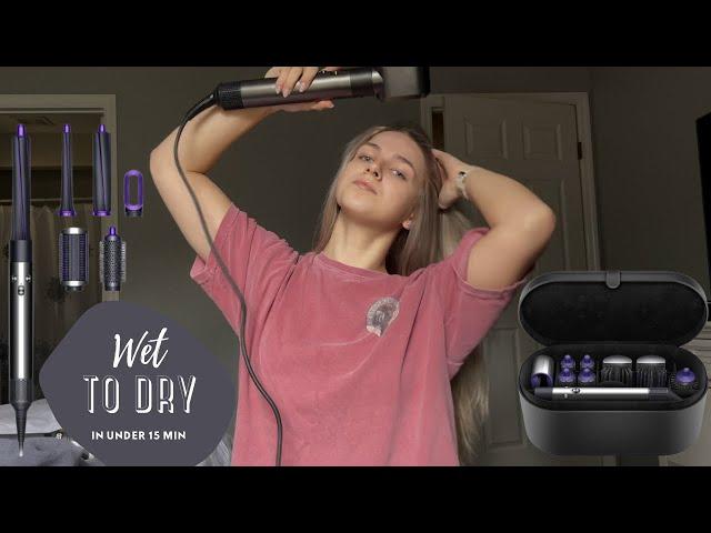 Testing Out The Dyson Airwrap - Quick and Easy Blowout