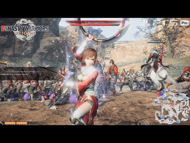 Dynasty Warriors Origins Demo: Companion as Sun Shangxiang & Rage Mode Attack [PS5 Pro]