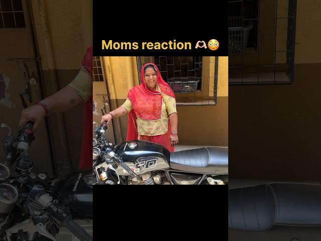 Mom’s reaction on GT650 modified exhaust🫶 #momreaction #mom #gt650 #exhaust #modification #maa