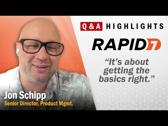 How @GoRapid7 Tackles Vulnerabilities with Smarter Solutions | #InterviewHighlights