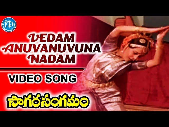 Vedam Anuvanuvuna Nadam Video Song - Sagara Sangamam Movie || Kamal Haasan, Jaya Prada, SP Sailaja