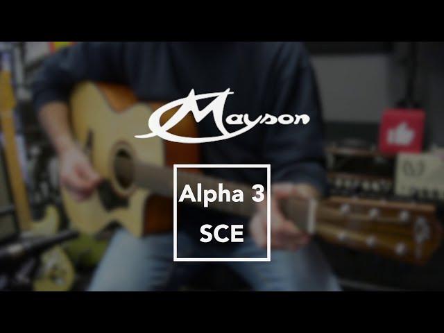 Mayson Alpha 3 SCE Electro-Acoustic Guitar