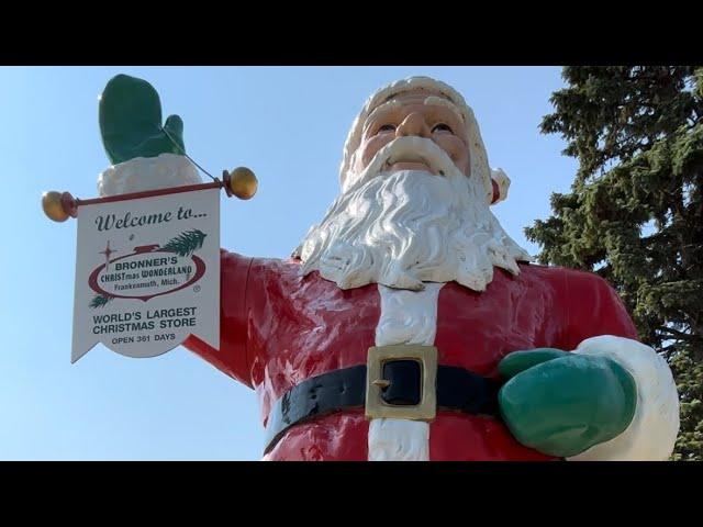 Come walk though Bronner’s CHRISTmas Wonderland located in Frankenmuth Michigan