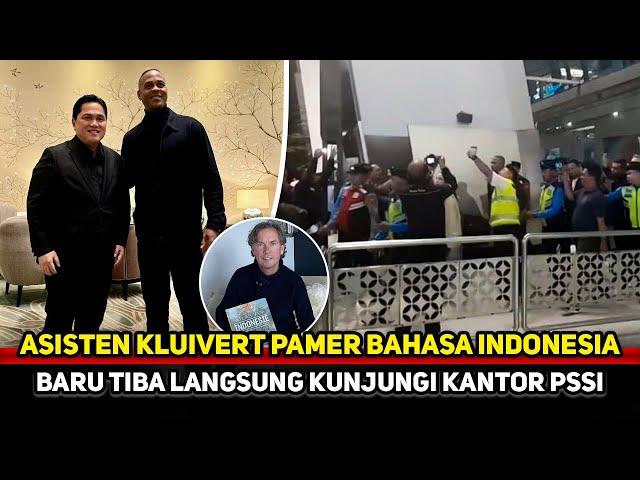 BIKIN TERHARU! Aksi asisten Kluivert dalami Indonesis demi Timnas~baru tiba langsung kerja