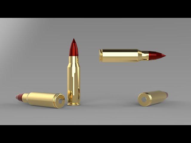 How does a bullet work? | Bullet Animation.