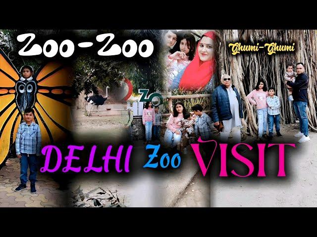 exploring Delhi Zoo with family | Delhi Zoo visit | full of fun with wildlife adventures | #delhizoo