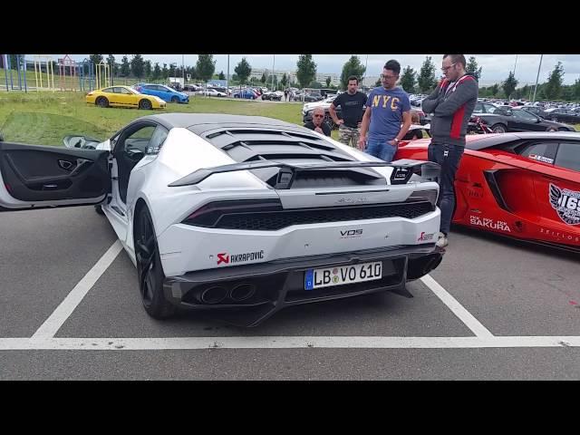 Lamborghini Huracan with Akrapovic Exhaust