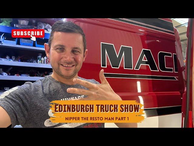 I Take My SCANIA 4 SERIES  - 164 580 To EDINBURGH Truck Show!!! (Part 1)