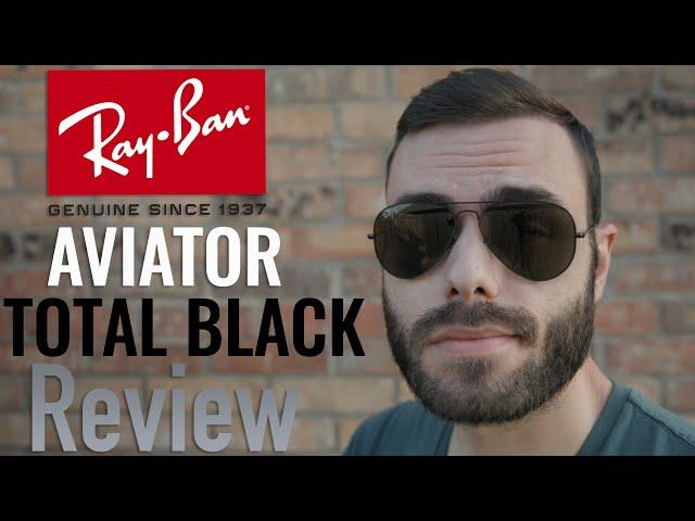 Ray-Ban Aviator Total Black Review