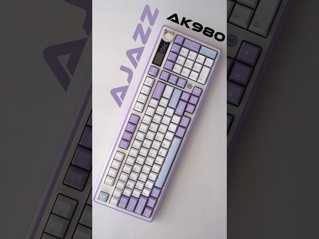 Ajazz AK980 Tri mode #gamingkeyboard #wirelesskeyboard