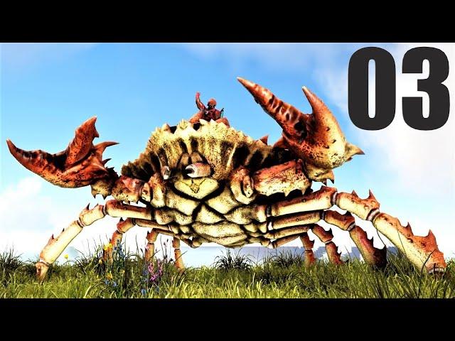 WE ARE THE CRAB KING TODAY! PATCHWERK DRAGONS ARK SURVIVAL EVOLVED MODDED E03