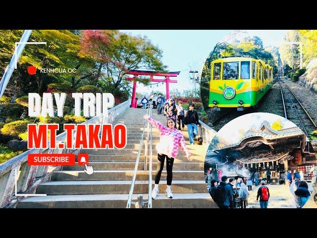 DAY TRIP TO MT.TAKAO: du lịch núi takao tokyo những ngày đầu mùa thu #kenhcuaoc #japantravel #高尾山