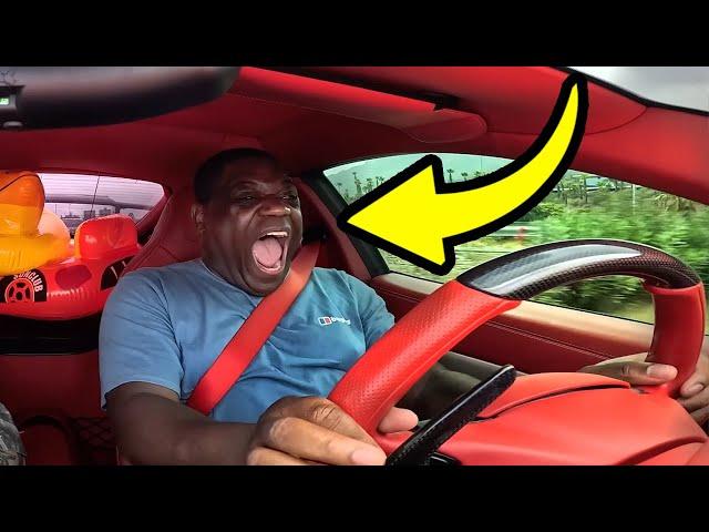 Driving a FERRARI For The First Time EVER!