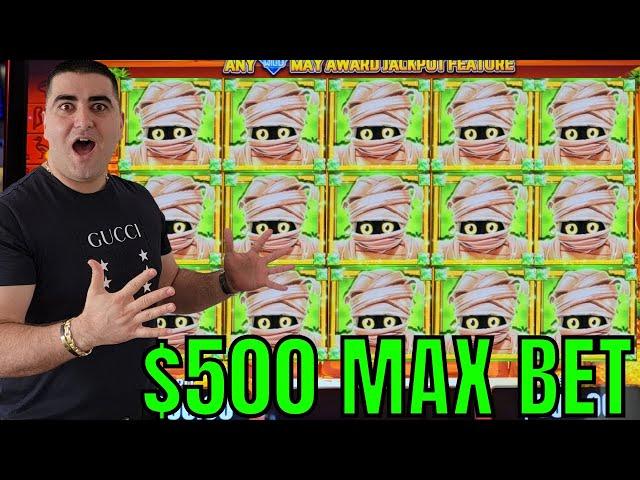 $500 Max Bet LANDS On EPIC JACKPOT On Mu Mommy Slot