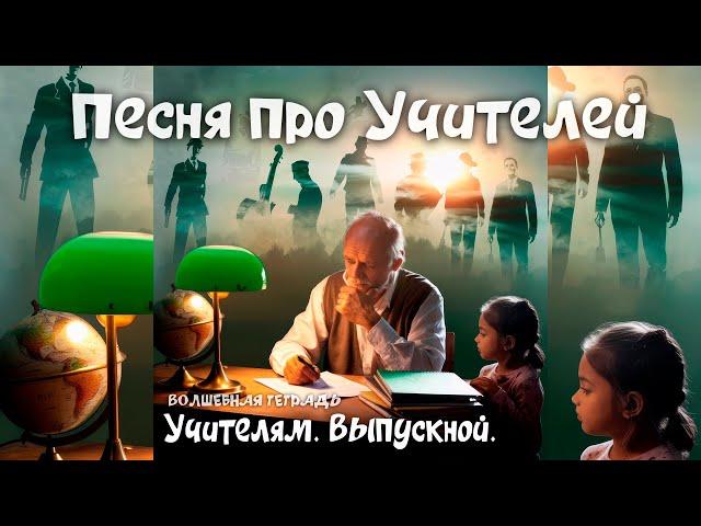 Волшебная тетрадь. Учителям.  Выпускной. Песня про учителей. На День учителя.  сл. Руслан Ходяков.
