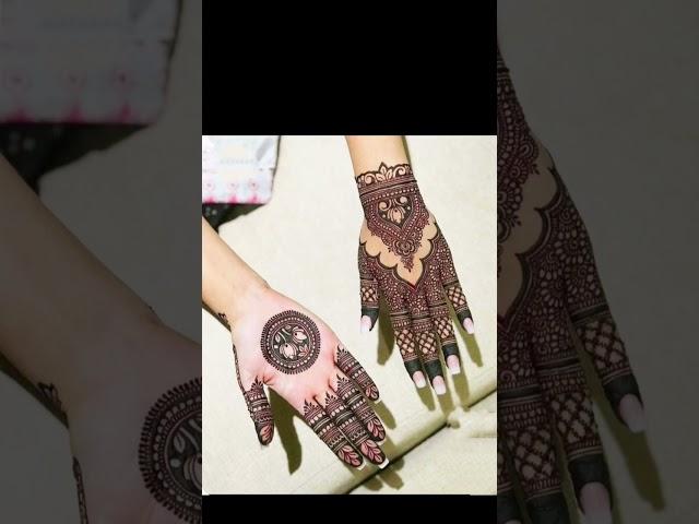 new mehndi design beautiful ️#lovesong #henna #mehndi #mehndidesign #viralshort #hennadesign