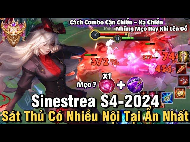 Sinestrea S4-2024 Liên Quân Mobile Cách Chơi Lên Đồ Phù Hiệu Bảng Ngọc Cho Sinestrea S4 2024 Đi Rừng