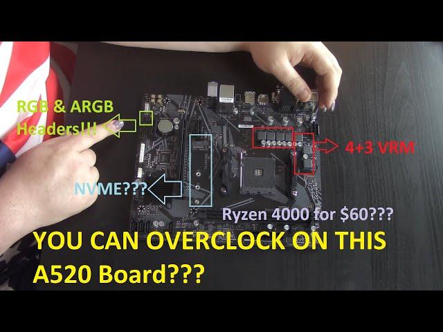 Gigabyte A520M-S2H Review, $60 Motherboard for Ryzen 5000?