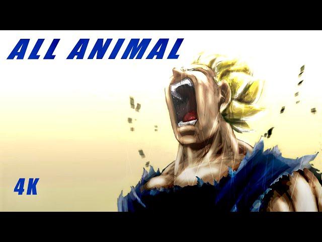 Dragon Ball Z 「AMV」Through Fire - All Animal 4K