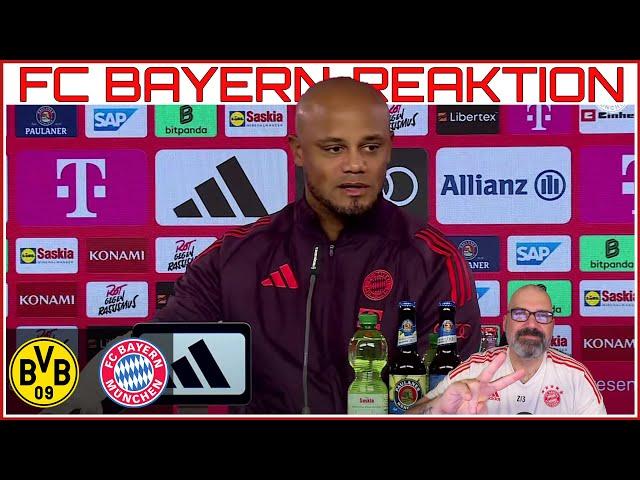 FC Bayern Reaktion ️ zum Pressetalk vor dem Spiel gegen Borussia Dortmund am 12. BL Spieltag