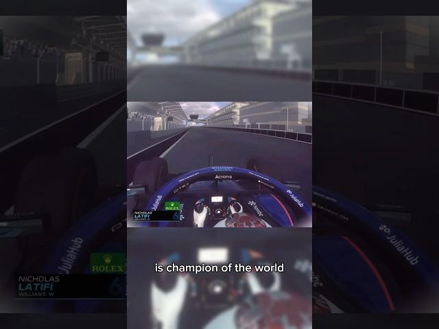 Latifi becomes world champion #f1 #formula1 #goatifi #latifi