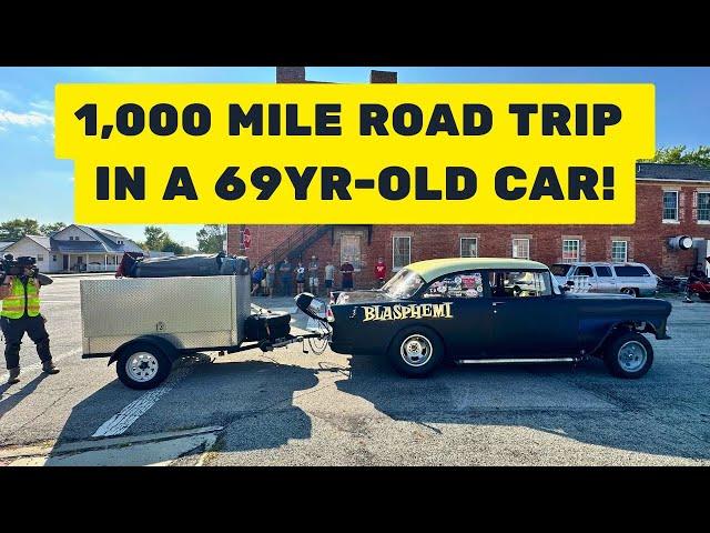 1,000 MILE ROAD TRIP IN A 69 YEAR OLD CAR!