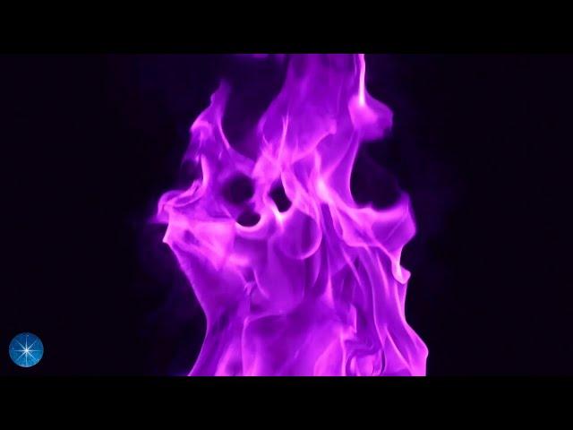 417Hz VIOLET FLAME | KARMA CLEARING | TRANSMUTE NEGATIVE ENERGY | REIKI | 11 HOURS