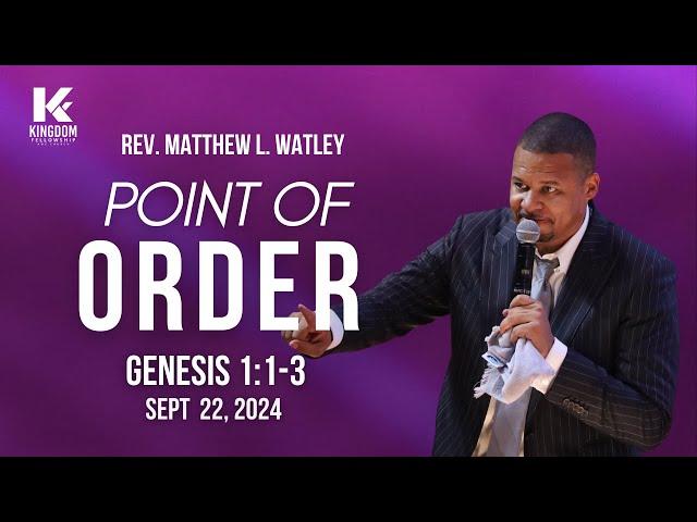 12PM Live | Point of Order | Rev. Matthew L. Watley