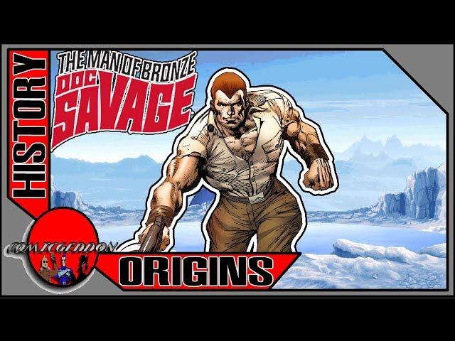 Doc Savage The Man of Bronze: The History and Origin