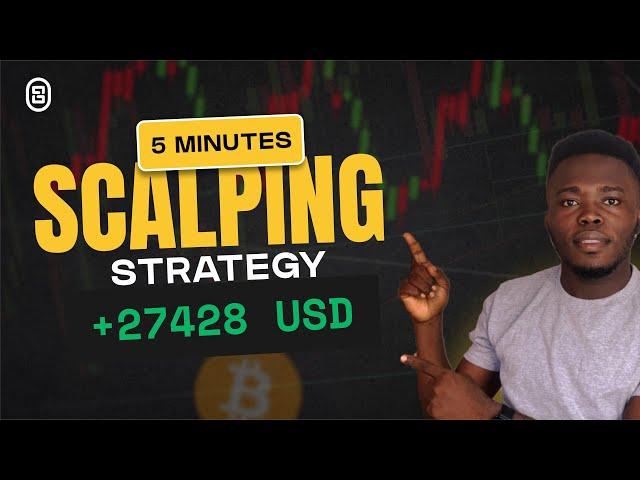 Simple 5-min Crypto Scalping Strategy To Make $100 - $10,000 Monthly 