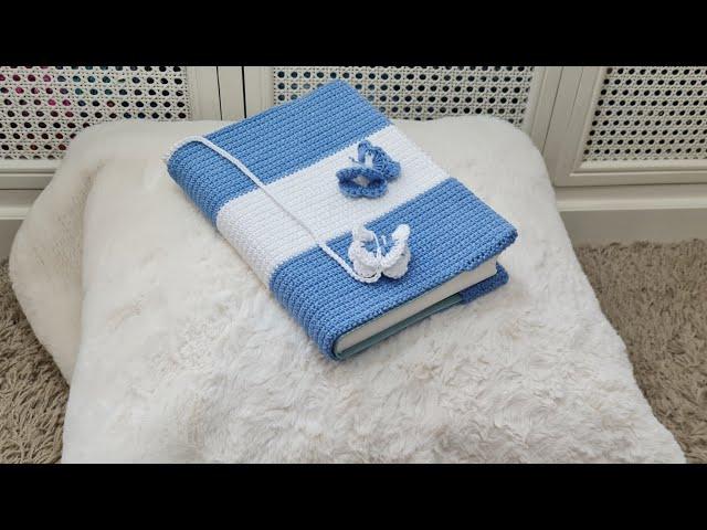 How to Crochet:  a Butterfly Book/Bible Cover