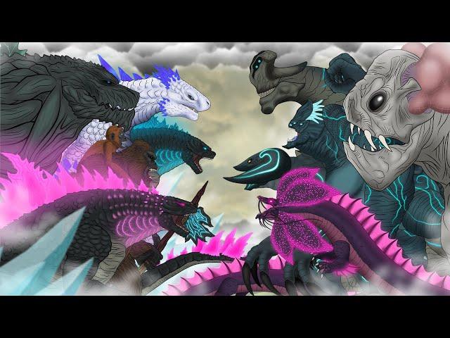 Shimo, Kong vs Pacific Rim Full PART : And  Godzilla Video Monster Animation Compilation