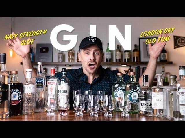 Beginner's guide to GIN! A history & tasting of various styles