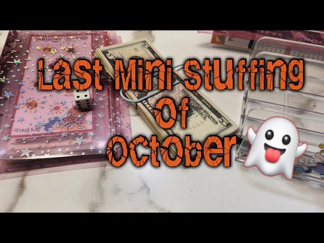 Last Mini Savings of October #cashstuffingenvelopes