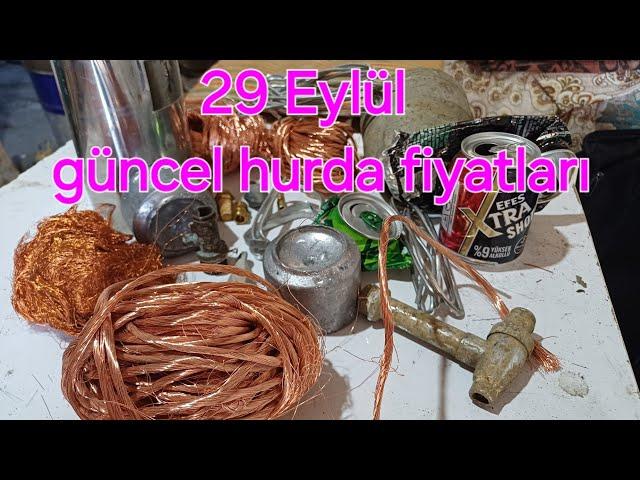 güncel hurda fiyatları. #ekgelir #hurdafiyatları #hurdatoplama #bakır #scrap #degerlielementavcisi