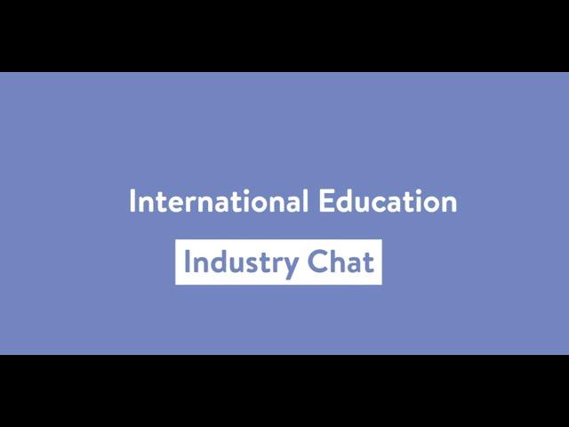 Industry Chat: Simon Emmett - CEO of IDP Connect