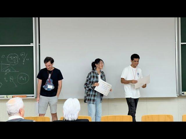 Felicitation in International Conference at YITP, Kyoto, Japan