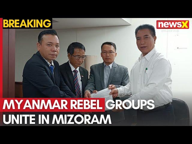 Myanmar Rebel Groups Unite in Mizoram | Security Implications for India | NewsX