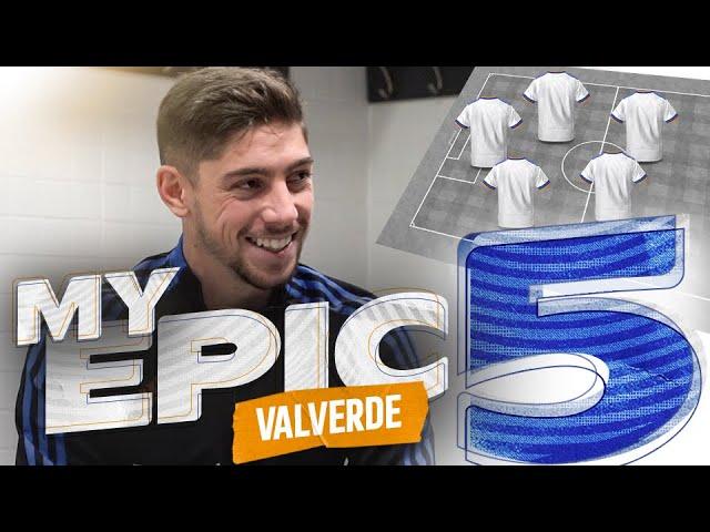 Fede Valverde picks LEGENDARY Real Madrid 5-a-side team!