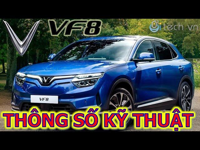 [HOT] Chi tiết thông số kỹ thuật Vinfast VF8 Plus | VF8 Eco #thongsokythuatvf8 #vinfastvf8 #vf8