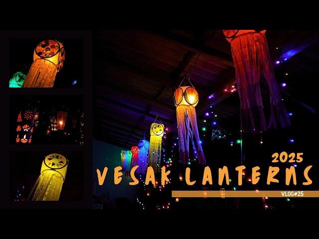 Vesak lanterns | 2025 | Travel Couple Sri Lanka | VLOG#25 #vesak#vesaklantern#srilanka#2025