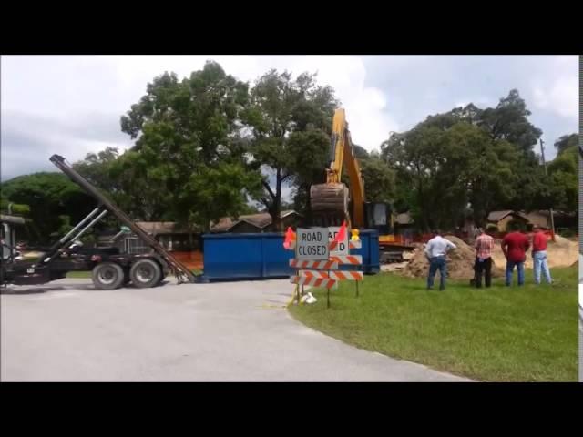 Spring Hill, Florida Sinkhole Disaster July 19, 2014