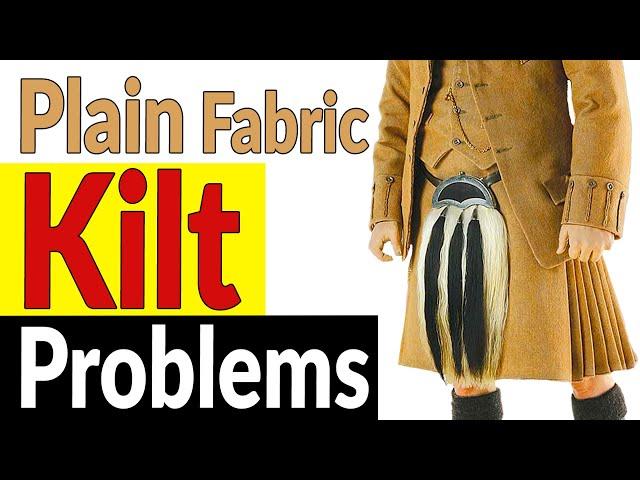 Why Makers Hate Plain Fabric Kilts