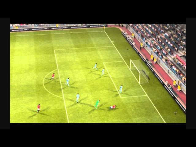 PES 2013 VAN PERSIE AMAZING GOAL VS MAN CITY HD