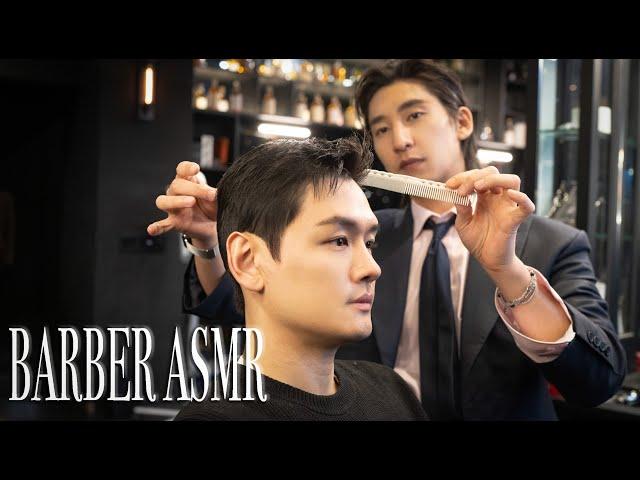 ASMR BARBER- How to create a stylish men's hairstyle for spring? l 봄을 준비하는 남자머리l요즘 가일컷은 어떤식으로 할까?