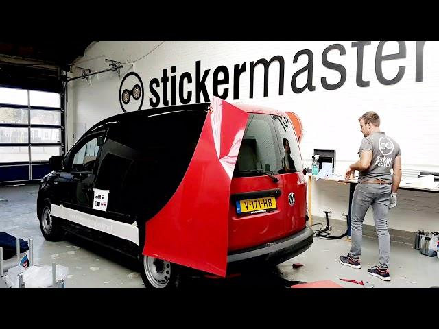 Auto wrappen Volkswagen Caddy