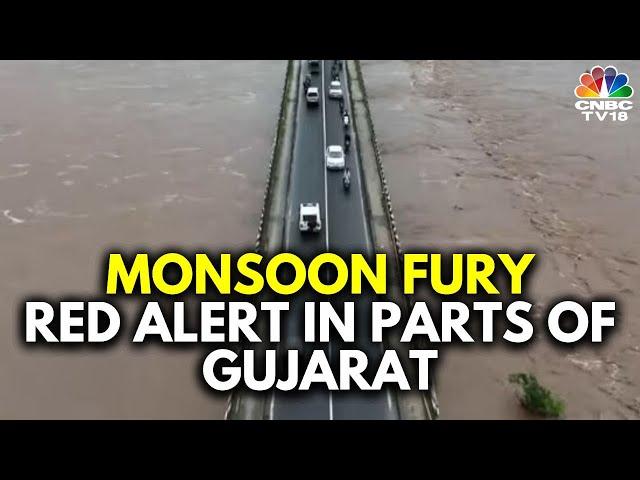 Heavy Rain Triggers Floods In Southern Gujarat; IMD Issues Red Alert | Monsoon 2024 | N18V