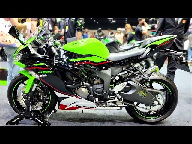 KAWASAKI NINJA ZX 6R - LIME GREEN 2023 #MotionicKelik