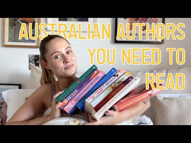 aussie authors you need to check out